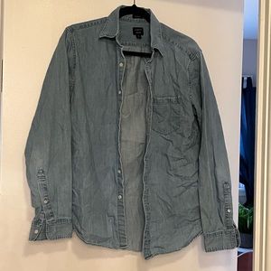 Men’s J crew button down shirt size medium